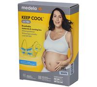 medela Keep Cool™ Soutien-gorge de grossesse et d'allaitement ultra confortable blanc, taille XXL Bustier 1 pc(s)