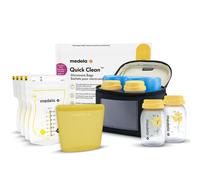 Medela Kit conservation lait maternel tout-en-un — biberons 150ml, sachets Easy Pour réutilisables