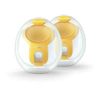 Medela Lot de 2 gobelets de collection mains libres, compatibles avec Freestyle Flex, Pump in Style avec MaxFlow et Swing Maxi tire-lait électrique