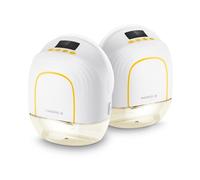 Medela Melody InBra Tire-lait portable double (2x Tire-lait simple), mains libres - Ultra-Soft Fit, Easy Pump&Store, All-in-one, performance puissante, 2 modes & 9 niveaux, port USB-C