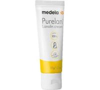 Medela Purelan 37g Crème pour mamelons à la lanoline Soulagement rapide des mamelons douloureux et de la peau sèche 100% naturelle Hypoallergénique Testé et sans parfum