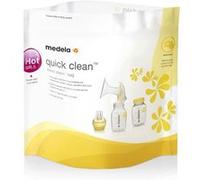 MEDELA - Quick Clean™ sachets de stérilisation micro-ondes - Lot de 5 - Désinfection, nettoyage Transparent G
