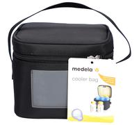 Medela Sac isotherme Cooler Bag - compartiment, bloc réfrigérant et 4 biberons