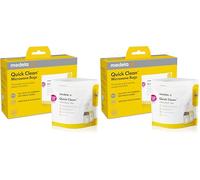 Medela Sachets Quick Clean pour micro-ondes | Sachets pour stérilisation au micro-ondes de biberons, tire-lait et accessoires | Élimine 99,9% des microbes et bactéries les plus courants, 5 unités
