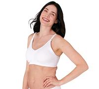 Medela Soutien-gorge d’allaitement et d’expression 3 en 1, Respirant et léger pour un confort optimal pendant l’allaitement ou l’expression Blanc L