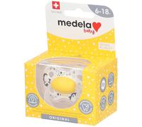 Medela Sucette ORIGINAL Jaune 6-18 Mois Tétine(S) 1 pc(s)