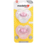 Medela Sucette ORIGINAL Rose 0-6 Mois Sucette(S) 2 pc(s)