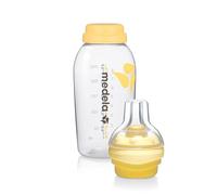 Medela Tétine pour biberon Calma - Tétine pour biberon à utiliser avec les biberons Medela - Fabriqué sans BPA - Système de ventilation - 250 ml/150 ml/Tétine solitaire