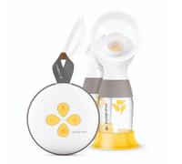 Medela tire-lait électrique double Swing Maxi, plus de lait en moins de temps, rechargeable par USB, doté de protections PersonalFit Flex et de la technologie Medela 2-Phase Expression