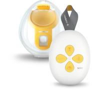 Medela Tire-lait électrique simple Solo Hands-Free, design léger et compact, compatible avec l'application Medela Family