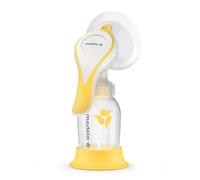 Medela tire-lait manuel Harmony, design Suisse compact avec protections PersonaFit Flex et technologie 2-Phase Expression Medela