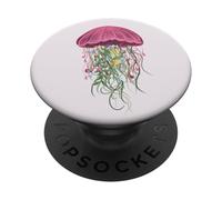 Medellfish Protection Océan Écologiste Meme Jelly Fish PopSockets PopGrip Adhésif