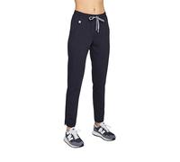 MEDHOODIE Pantalon médical à enfiler pour femme pour le domaine médical et les soins - Pantalon de travail médical élégant et confortable avec élastique - Vêtement professionnel, ombre, M