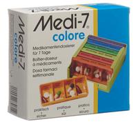 MEDI-7 Colore Boîtier doseur à médicaments Autre 1 pc(s)