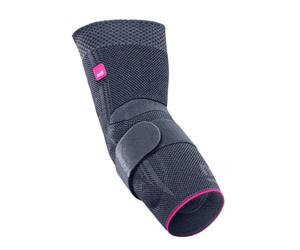 medi Epicomed - Coudière - Unisexe - Argent - Taille III - Bandage de compression pour stabiliser l'articulation en cas d'épidémie de tennis ou de golf - Portable des deux côtés - Coude - Respirant