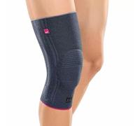 medi Genumedi Genumedi Genouillère unisexe | Argent | Taille II | Bandage de compression des tissus mous | Portable des deux côtés