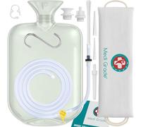 Medi Grade Kit de Lavement Intestinal à la Maison 2L, Poche avec 4 Embouts