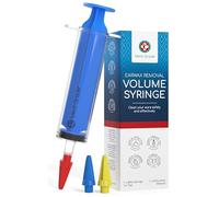 Medi Grade Kit de Nettoyage d’Oreille 60ml - Grande Seringue avec 3 Embouts