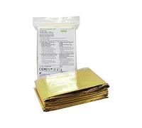 Medi-Inn Couverture de Survie Dorée Argentée de Taille : 1,6 M X 2,1 M