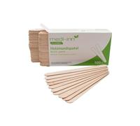 Medi-Inn Lot de 100 spatules buccales en bois Taille 150 x 18 x 1,5 mm