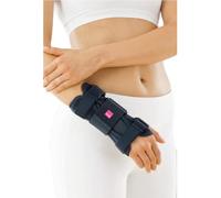 medi Manumed - Bandage de poignet droit | Gris | Taille 1 | Bandage de compression pour stabiliser le poignet | Réglable individuellement