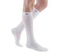 medi mediven active KKL 2 - Chaussettes de compression pour un soutien actif au quotidien et au sport - Bas de soutien avec renfort au talon, bout fermé, blanc, taille III normale