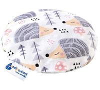 Medi Partners Bouillotte Noyau de Cerise Micro-onde Coussin Chauffant Micro Onde noyaux de cerise 15cm 180g 100% coton certifié Öko-Tex Chaleur thérapie par le froid de massage (Hérissons)