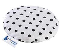 Medi Partners Coussin chauffant en noyaux de cerises pour bébé 180 g rond 15 cm 100% coton naturel chaleur + thérapie par le froid (Points)