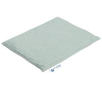 Medi Partners Coussin chauffant en noyaux de cerise 500 g rectangulaire 20 x 25 cm 100% coton certifié Öko-Tex Chaleur + thérapie par le froid Thérapie de massage (Menthe)
