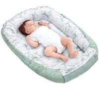 Medi Partners Cocon Bébé Réducteur de Lit Nid d'ange Gaufré 100x60x15cm | Réversible, coton 100 % et tissu gaufré, moelleux, idéal pour un nouveau-né, à la maison ou en voyage (Océan)