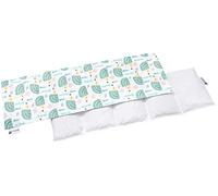 Medi Partners Coussin chauffant noyaux de cerise 60x20cm 800g Coton 5 Chambres par le froid Taie d'oreiller amovible (Hérissons à la menthe)