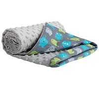 Medi Partners Couverture Bebe Couvertures de Bébé Plaid Enfant Nouveau-né 100% Coton pour Cadeau Naissance 75x100cm Multifonctionnel Bilatéral pour Landaus
