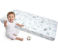 Medi Partners Drap-housse 60 x 120 cm 100 % coton pour lit bébé Matelas Lit bébé (Océan)