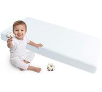 Medi Partners Drap Housse 60x120 Bebe Matelas Enfant Bébé - 100% Coton Fitted Draps Lit pour Baby Bed Cover Sheets literie Mattress Couette (Blanc)