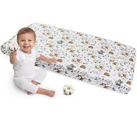 Medi Partners Drap Housse 70x140 lit Bebe Matelas Enfant Bébé - 100% Coton Fitted Draps Lit pour Baby Bed Cover Sheets Matela literie Mattress Couette (Cerf)