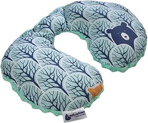 Medi Partners NECK PILLOW Repose-cou pour enfants 100% Coton/Minky Coussin cervical pour bébé pour poussette Voyage en voiture Voyager sommeil cou oreiller Sleeping roll