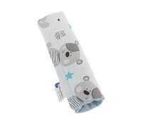 Medi Partners Protège de Ceinture pour Voiture 17x22cm Bébé 100% Coton Minky Double Face Voiture de Sport Points de Frottement