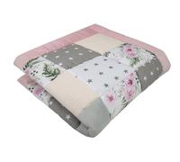 Medi Partners Couverture Bébés 100% Coton 120x120cm multifonctionnel Épais Doux tapis de jeu Insert de parc