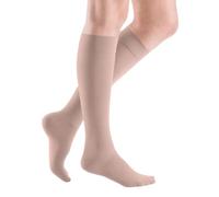 medi ven elegance CCL2 AD Bas de compression normaux (39-44 cm) avec bord en tricot, Cachemire., 5 - Normal