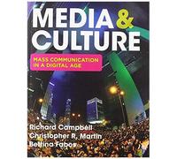 Media & Culture: An Introduction To Mass Communication