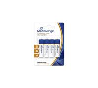 Media Range MRBAT154 Mignon Batterie au Lithium AA 1.5V Chrome