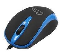 Media-Tech PLANO MT1091B - Souris - optique - 3 boutons - filaire - USB - bleu