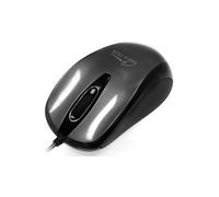 Media-Tech PLANO MT1091T - Souris - optique - 3 boutons - filaire - USB - titane
