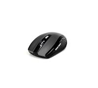 Media-Tech RATON PRO MT1113T Souris Optique sans Fil 1600 DPI 5 Boutons Ambidextre RF 2.4 GHz Portée 10m, Compatible Windows, Noir
