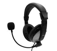 MEDIA-TECH TULDUS MT3603 Casque d'écoute avec microphone, filaire, noir