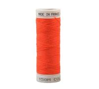 mediac Fil Orange Fluo en Polyester - Bobine de 150m