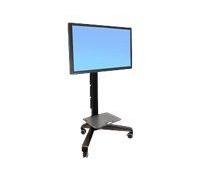 Ergotron Neo-Flex Mobile MediaCenter UHD Noir Ecran plat Panier multimédia