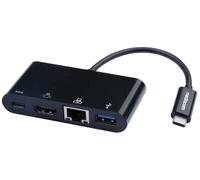 Mediacom M-DOCKTPC station d'accueil Avec fil USB 3.2 Gen 1 (3.1 Gen 1) Type-C Noir