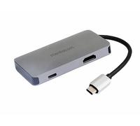 Mediacom MD-C311 hub & concentrateur Mini DisplayPort Aluminium