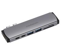 Mediacom MD-M201 station d'accueil Avec fil USB 3.2 Gen 1 (3.1 Gen 1) Type-C Aluminium